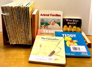lot 44 image: Large Collection of Vintage Childrens Books Including Little Golden Books, Board Books, and Classics