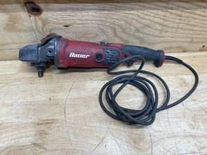 lot 101 image: BAUER 12 Amp, 7 in. Variable-Speed Rotary PolisherSander (081125100)