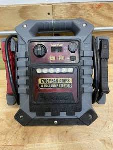 lot 110 image: VIKING 1700 Peak Amp Portable Car Battery Jump Starter and Power Pack (081125180)