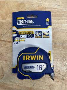 lot 122 image: IRWIN Strait-LINE Speed Brake Tape Measure (0811255)