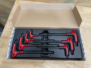 lot 136 image: 7 Pc Ball Hex Key Facom (08112515)