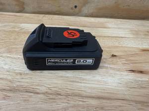 lot 71 image: HERCULES 20v Lithium-Ion Compact Battery (08112545)