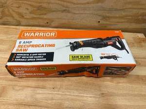 lot 74 image: WARRIOR 6 Amp Reciprocating Saw (08112528)