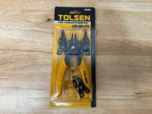 lot 86 image: Tolsen 4-in-1 Circlip Pliers (0811253.75)