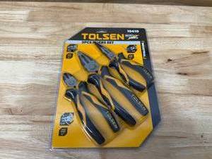 lot 90 image: Tolsen 3pc Pliers Set (08112511.50)