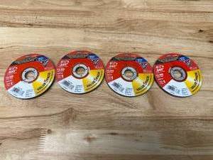 lot 57 image: Lot of 4 -  Mibro 5pk Cut Off Wheels (08112511.80)