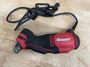lot 146 image: BAUER 3.5 Amp, 38 in. Variable-Speed Close Quarters Drill (08122545)