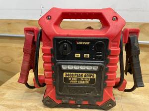 lot 157 image: VIKING 3400 Peak Amp Pro Portable Car Battery Jump Starter and Power Pack (081225340)