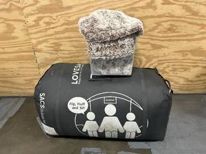 lot 14 image: LOVESAC SuperSac with Cover