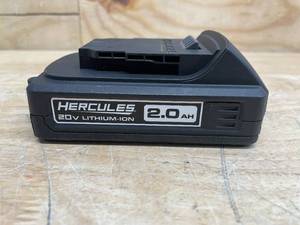 lot 183 image: HERCULES 20V 2 Ah Lithium-Ion Compact Battery (08142545)