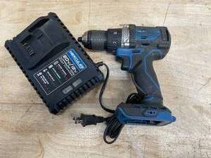 lot 197 image: HERCULES 20V Brushless Cordless 12 in. DrillDriver - Tool Only and 20v12v Fast Charger (08142598)