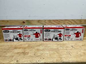 lot 207 image: Lot of 4 - GRANTS 1200 Watt Handheld Steam Cleaner (081425160)