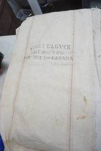 lot 109 image: Vintage Cotton Flour Sacks (6ct)