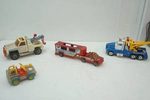 lot 117 image: Vintage Toy Trucks