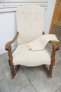 lot 143 image: Vintage Rocking chair