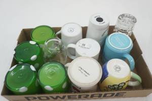 lot 183 image: Glasses & Mugs
