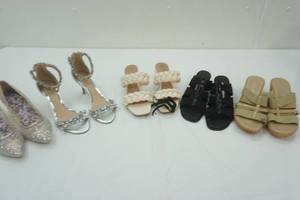 lot 229 image: Womens Dress Shoes and Dress Sandals Size 6