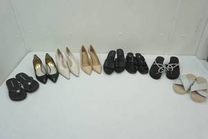 lot 232 image: Womens High Heels and Sandals (8 pair)