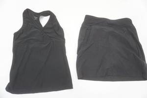 lot 233 image: Athletic Works Skirt XS & Danskin Now S Tank