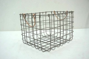 lot 248 image: Wire Basket with Handles