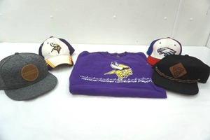 lot 297 image: Hats and Vikings Shirt