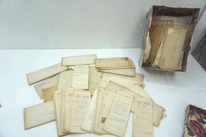lot 322 image: VintageAntique Mortgage Papers & Contract For Deeds