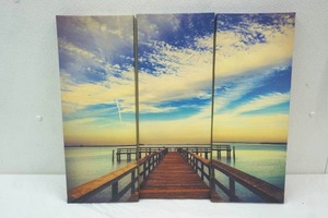 lot 333 image: Triptych Canvas Print