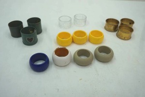 lot 349 image: Napkin Rings