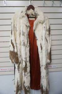 lot 357 image: Vintage Full Length Fur Coat (France-Rabbit) Fred Haymans Georgia