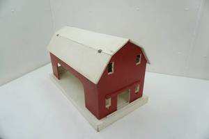 lot 363 image: Home Made Toy Wooden Barn