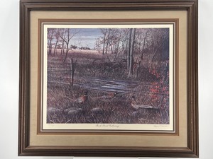 Framed Kevin Daniel Back Road Gathering Limited Edition Print 321/750