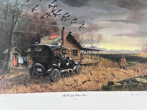 lot 9 image: Les C. Kouba Signed Print The End of a Classic Era Limited Edition 18262000