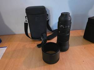 lot 90 image: Sigma 150-600mm F5-6.3 DG OS HSM Contemporary Lens with Case and Hood