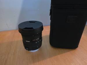 lot 130 image: Sigma 10-20mm f3.5 EX DC HSM Wide Angle Lens with Case