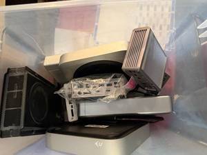 lot 137 image: Collection of External Hard Drives and Network Storage Devices