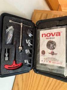 lot 147 image: Teknatool Nova Pro-Tek G3 Woodturning Chuck Kit with Case