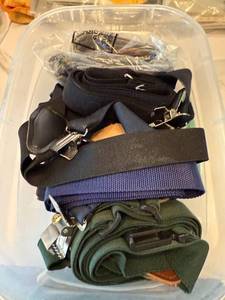 lot 183 image: Collection of Mens Suspenders Assorted Colors and Styles