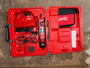 lot 277 image: Milwaukee Digital Multimeter Kit with Charger, Leads, and Hard Case