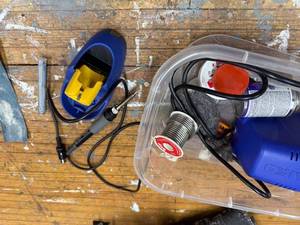 lot 292 image: Hakko Soldering Station with Accessories and Solder Wire