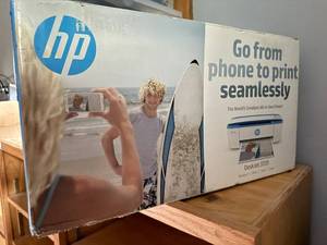 lot 153 image: HP DeskJet 3720 All-in-One Printer in Box