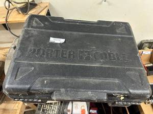 lot 216 image: Porter-Cable FR350B 21-Degree Round Head Framing Nailer with Case
