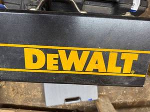 lot 241 image: DeWalt DW304 Reciprocating Saw with Case