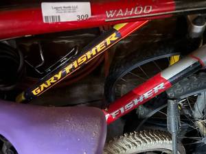 lot 309 image: Lot of 3 Bicycles Including Gary Fisher Wahoo, Gary Fisher Hoo Koo E Koo, and Girls Roadmaster Bike