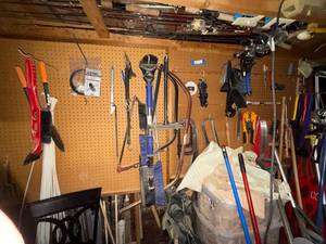 lot 310 image: Large Assorted Hand Tool Collection with Garden and Utility Tools