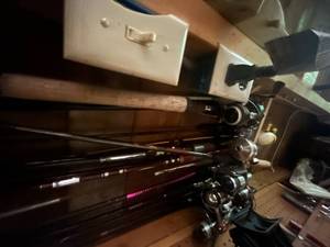 lot 320 image: Collection of Assorted Fishing Rods with Reels