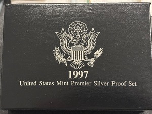 lot 13 image: 1997-S Premier Silver Proof Set