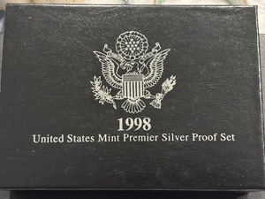 lot 14 image: 1998-S Premier Silver Proof Set