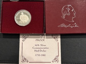 lot 38 image: 1982-S Washington Silver Half Dollar Proof
