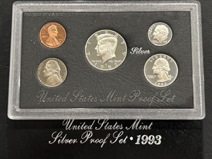lot 22 image: 1993-S Silver Proof Set