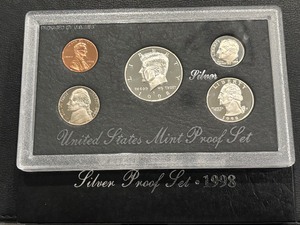 lot 25 image: 1998-S Silver Proof Set